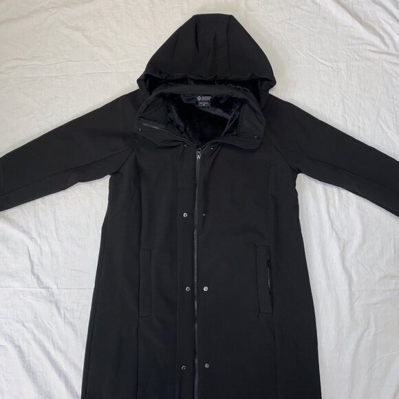 Women's Mid-Length Softshell Black Jacket - Mondetta Outdoor Project - Picture 2 of 11